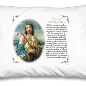 Good Shepherd Pillow Case - Spanish Prayer